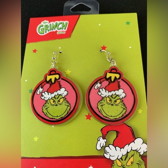 THE GRINCH dangle earrings - Picture 2 of 9